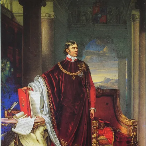 Portrait of Ferenc Széchényi