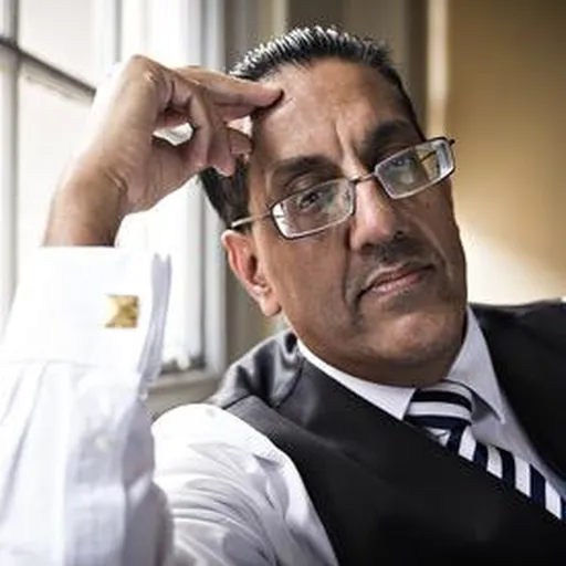 Portrait of Nazir Afzal