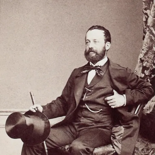 Portrait of Léon Gautier