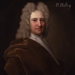 Portrait of Edmond Halley