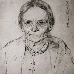 Portrait of Amalie Dietrich