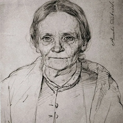 Portrait of Amalie Dietrich