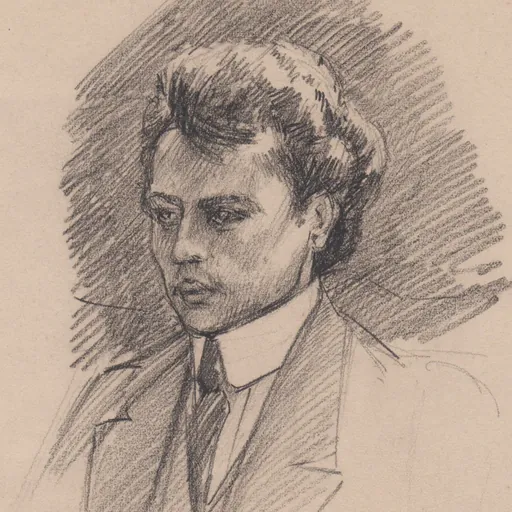 Portrait of Johan D. Scherft