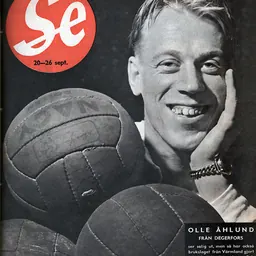 Portrait of Olle Åhlund