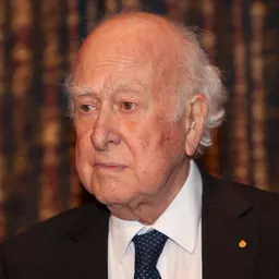 Portrait of Peter Higgs