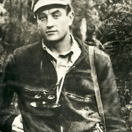 Portrait of Juozas Lukša