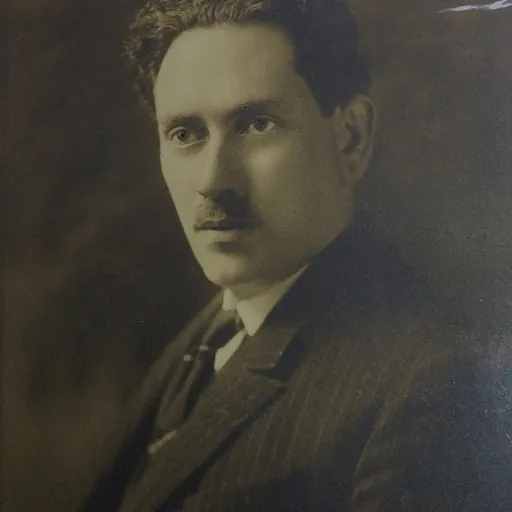 Portrait of Izso Glickstein