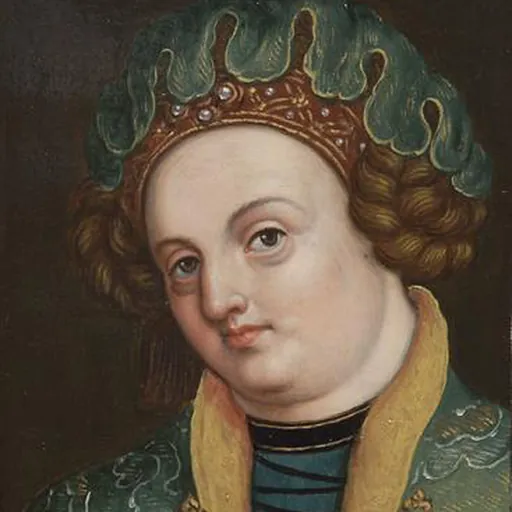 Portrait of Anne of Austria, Margravine of Brandenburg
