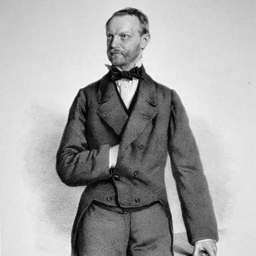 Portrait of Carl Giskra