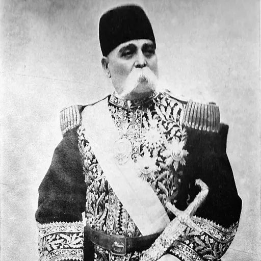 Portrait of Abdol Majid Mirza