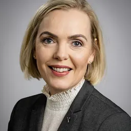 Portrait of Guðrún Hafsteinsdóttir