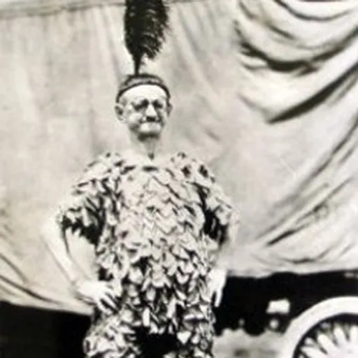 Portrait of Elizabeth Green the Stork Woman