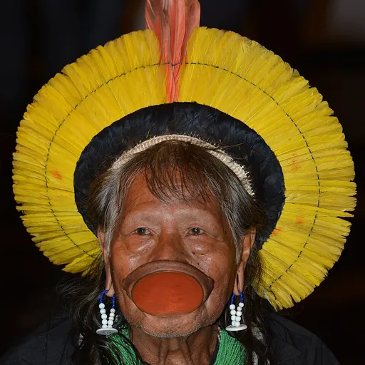 Portrait of Raoni Metuktire