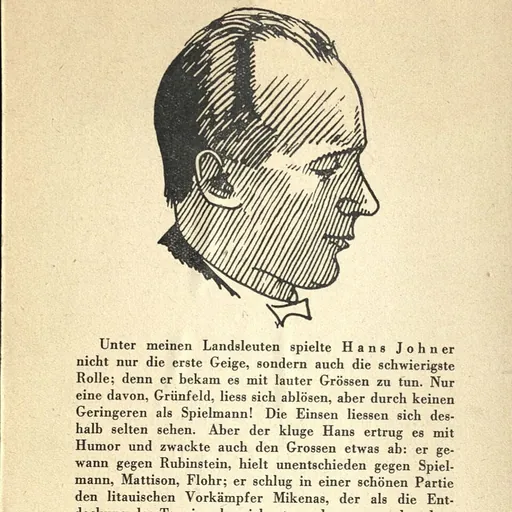 Portrait of Hans Johner