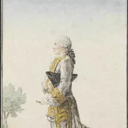 Portrait of Mathieu-François Pidansat de Mairobert