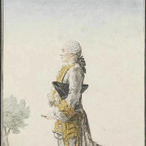 Portrait of Mathieu-François Pidansat de Mairobert