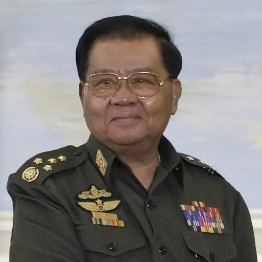 Portrait of Than Shwe