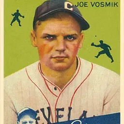 Portrait of Joe Vosmik