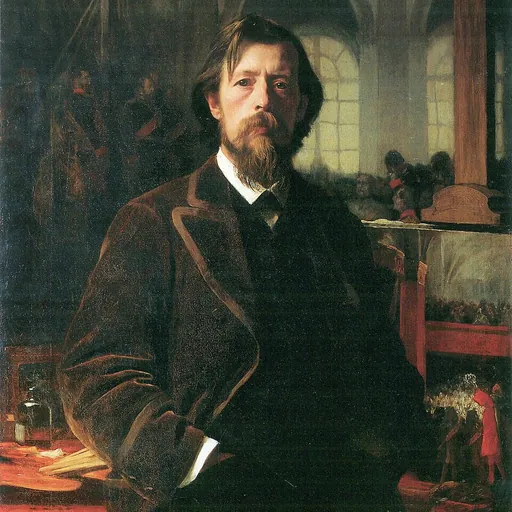 Portrait of Anton von Werner