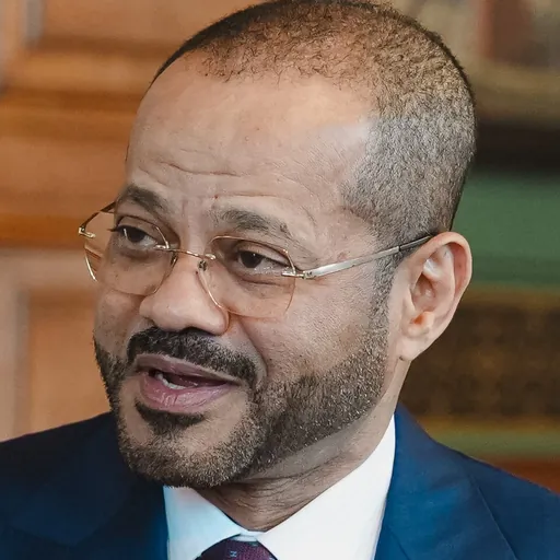 Portrait of Badr bin Hamad Al Busaidi