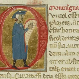 Portrait of Guilhem de Montanhagol