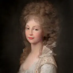 Portrait of Frederica of Mecklenburg-Strelitz