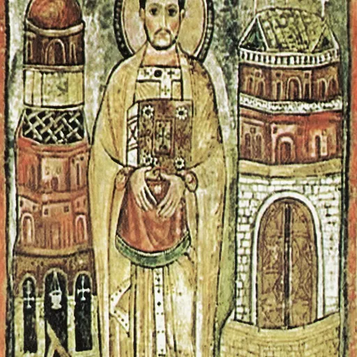 Portrait of Pope Damian of Alexandria