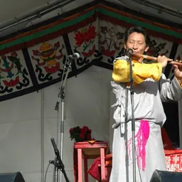 Portrait of Nawang Khechog
