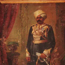 Portrait of Hashim Ali Khan