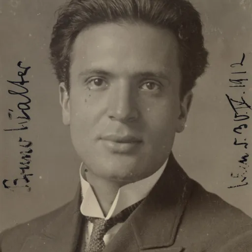 Portrait of Bruno Walter