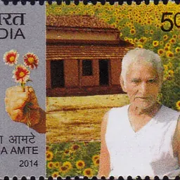 Portrait of Baba Amte