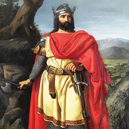 Portrait of Alfonso I of Asturias