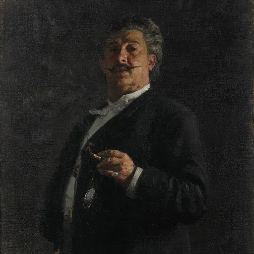 Portrait of Mikhail Mikeshin