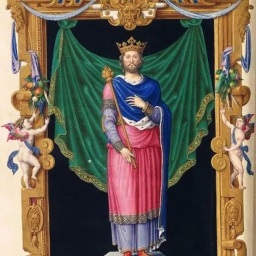 Portrait of Louis VII of France