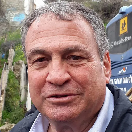 Portrait of Uzi Dayan