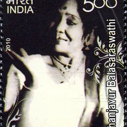 Portrait of Balasaraswati