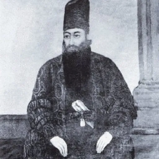 Portrait of Mírzá ʻAbbás Núrí