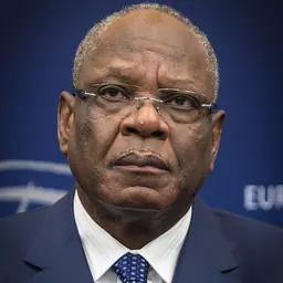 Portrait of Ibrahim Boubacar Keïta