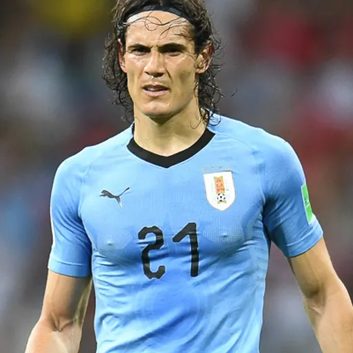 Portrait of Edinson Cavani