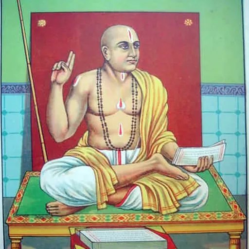 Portrait of Madhavacharya