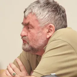 Portrait of Uladzimir Arloŭ