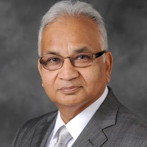 Portrait of Mahendra Bhandari