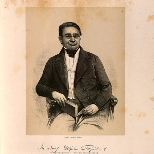 Portrait of Friedrich Wilhelm Schubert