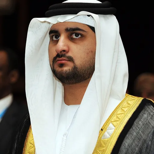 Portrait of Maktoum bin Mohammed Bin Rashid Al Maktoum