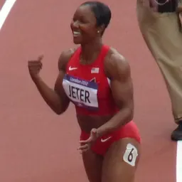 Portrait of Carmelita Jeter