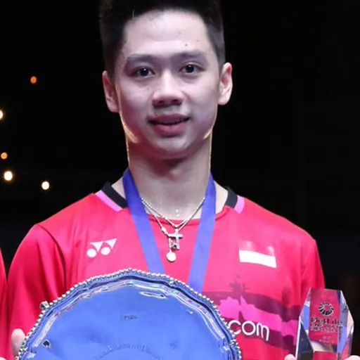 Portrait of Kevin Sanjaya Sukamuljo