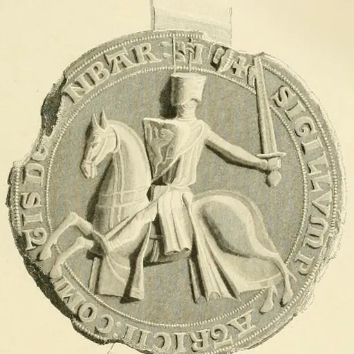 Portrait of Patrick II, Earl of Dunbar