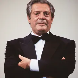 Portrait of Marcello Mastroianni
