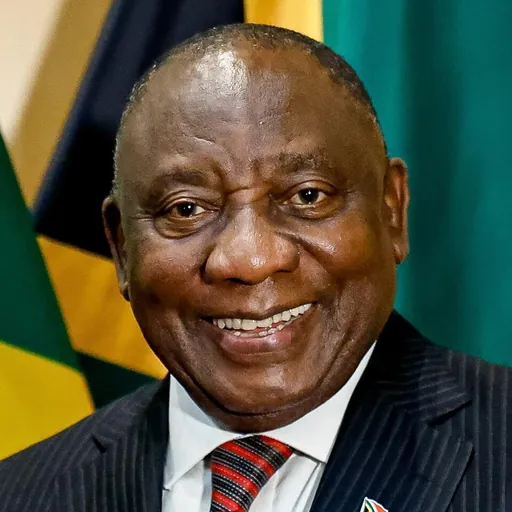 Portrait of Cyril Ramaphosa