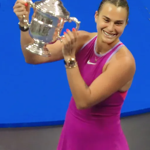 Portrait of Aryna Sabalenka